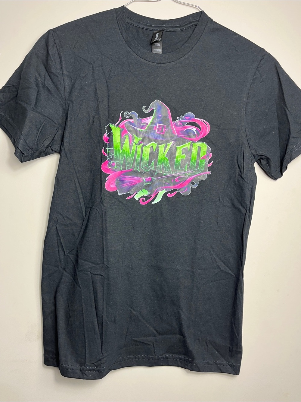 Wicked Black Crewneck T-Shirt Small